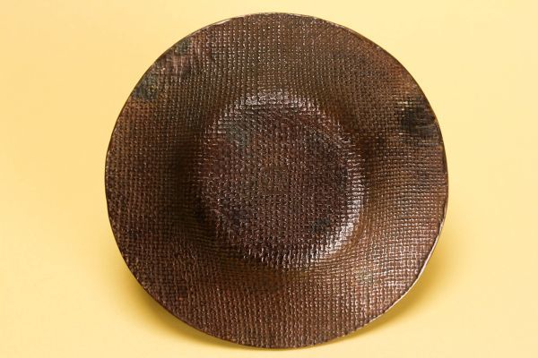 宮田藍堂 鋳銅茶托 四客 共箱 煎茶道具 本物保証 煎茶道具