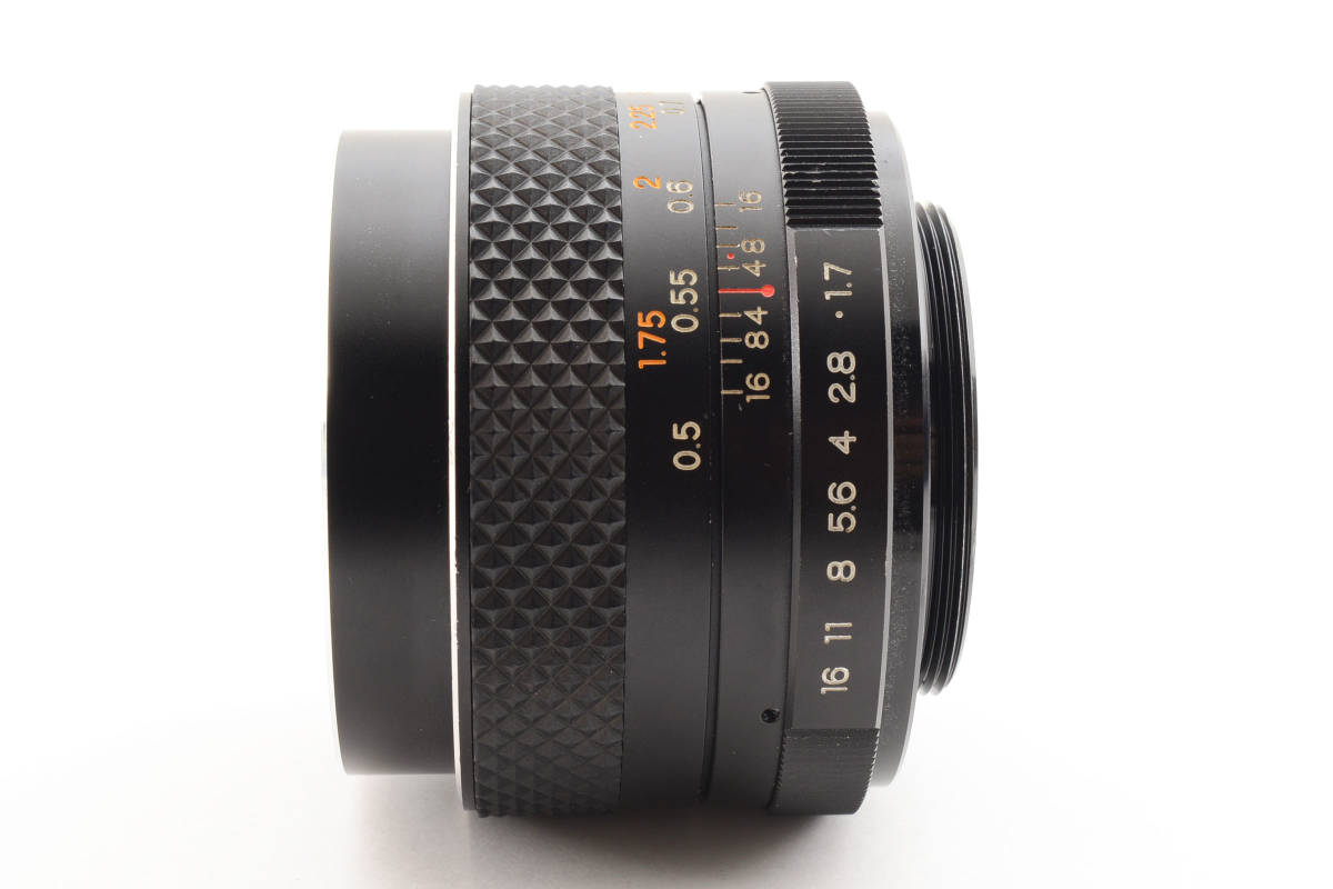 美品 YASHICA YASHINON DS-M 50mm F1.7 C171 The Yashica Yashinon