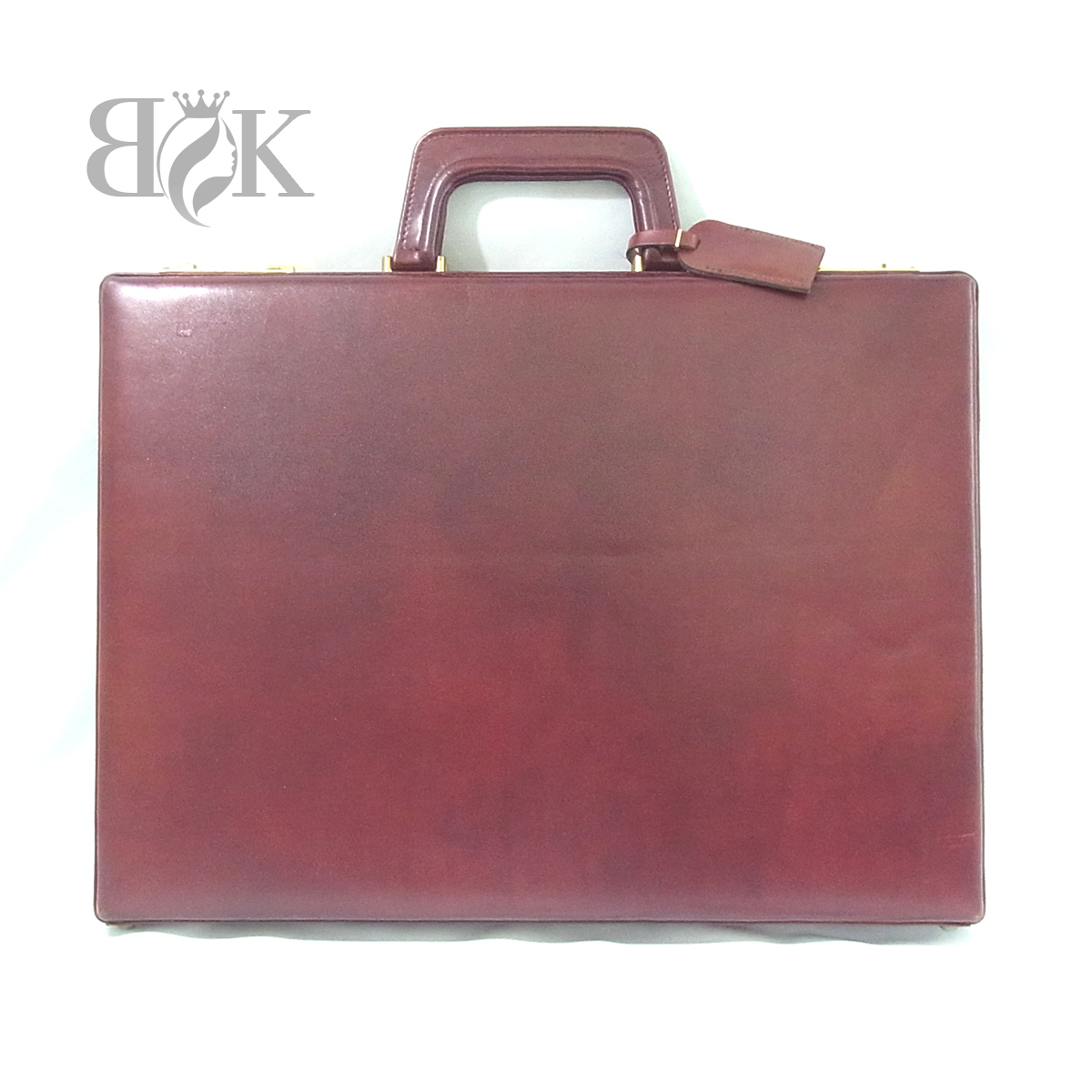 ダンヒル ビジネスバッグ アタッシュケース 赤系 ●