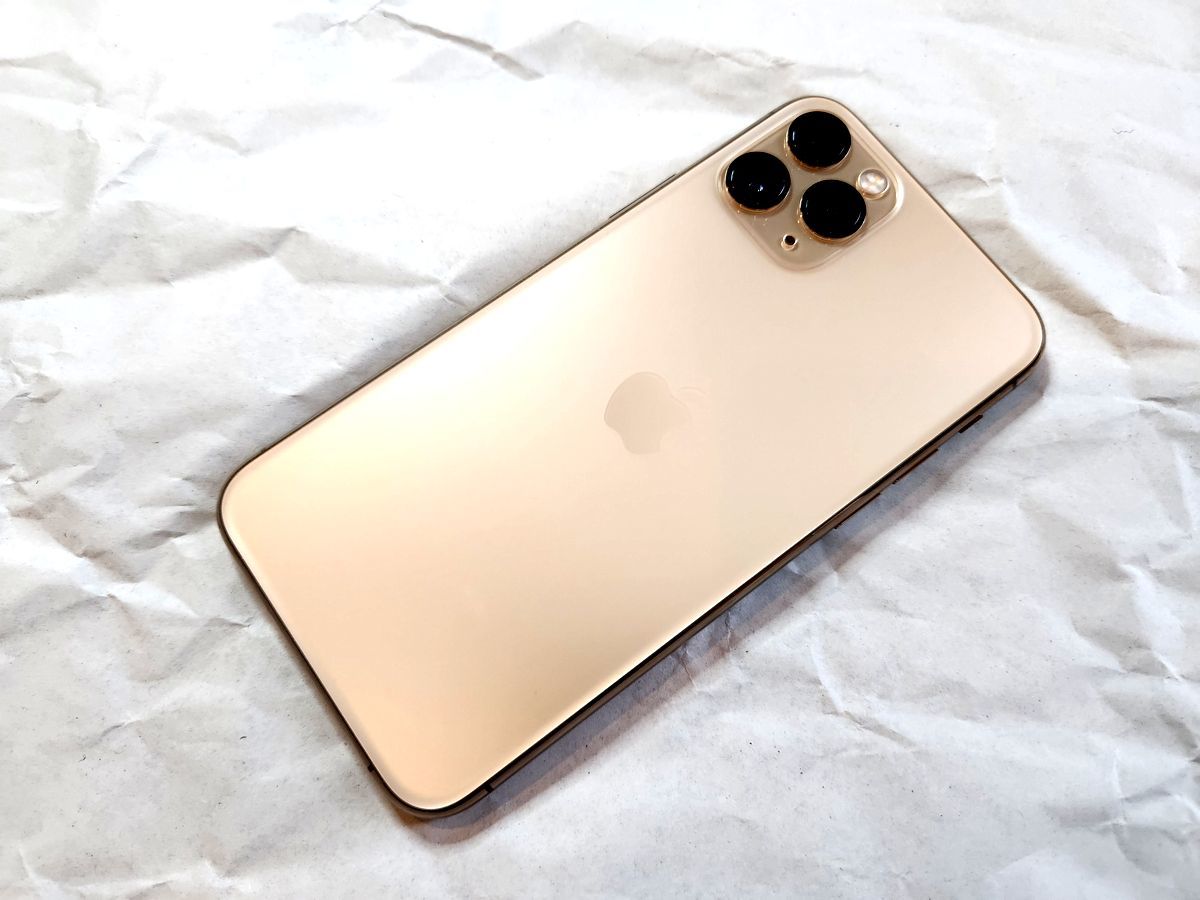 美品】iPhone 11 Pro Max ゴールド256GB おまけ付
