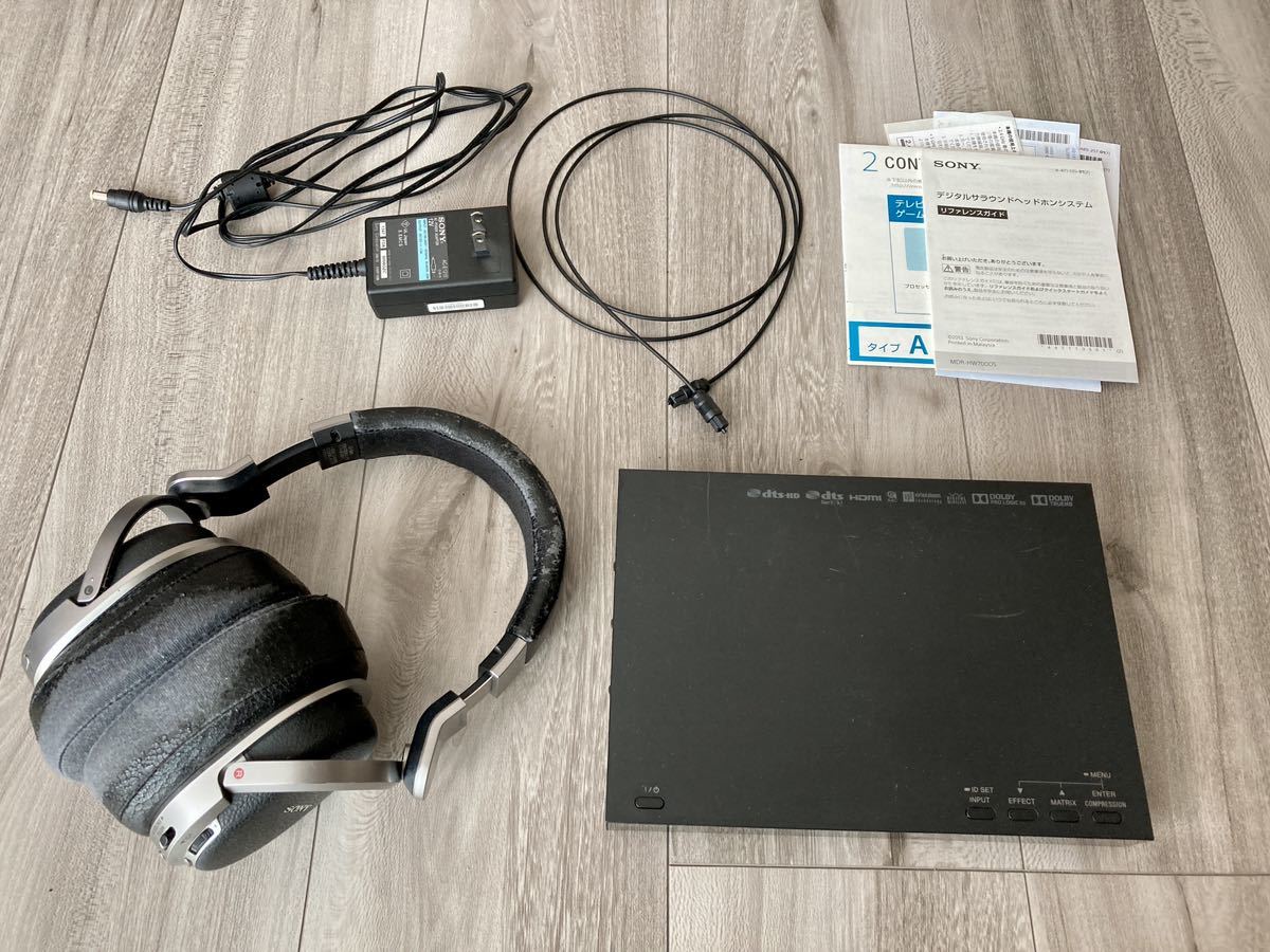 Sony デジタルサラウンドヘッドホンシステム MDR-HW700DS ソニー Sony デジタルサラウンドヘッドホンシステム MDR-HW700DS ソニー