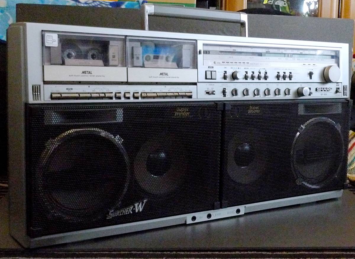 SHARP GF-909 SHARP THE SEARCHER-W GF-909 ダブルステレオテープ