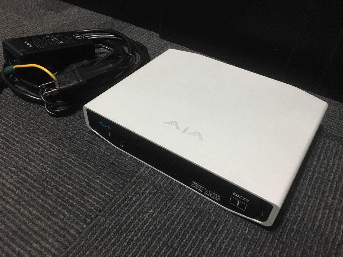 1円スタート ★ AJA Video Systems エージェーエー・IO-4K・4K / HD/3G-SDI to HDMI キャプチャー映像機材「テストOK」★ 中古