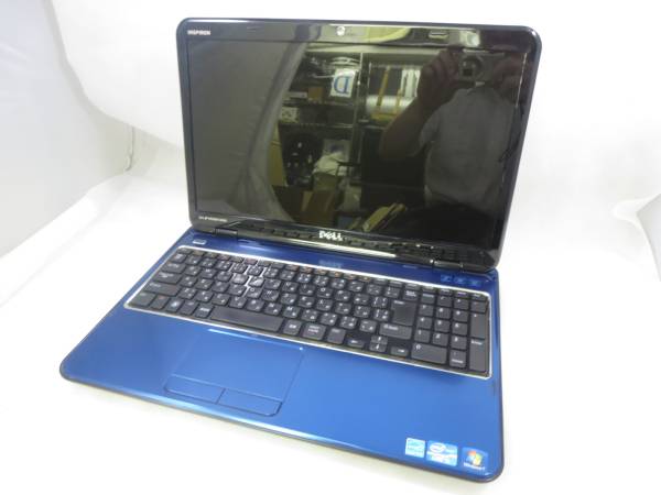【ジャンク1円】DELL PC INSPIRON N5110 win7 core i5 15.6in 青_1