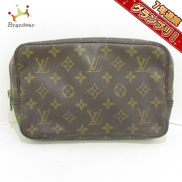 ルイヴィトン LOUIS VUITTON M47524 トゥルース・トワレット23 モノグラム・キャンバス 851 ポーチ モノグラム