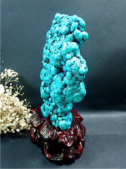 るるC-21 ターコイズ 176g トルコ石 原石 鑑賞石 自然石 るるC-21