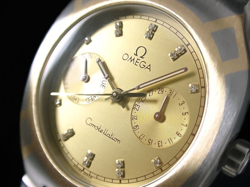 ☆極美品 激レア OMEGA オメガ シーマスター ポラリス 18金/チタン 