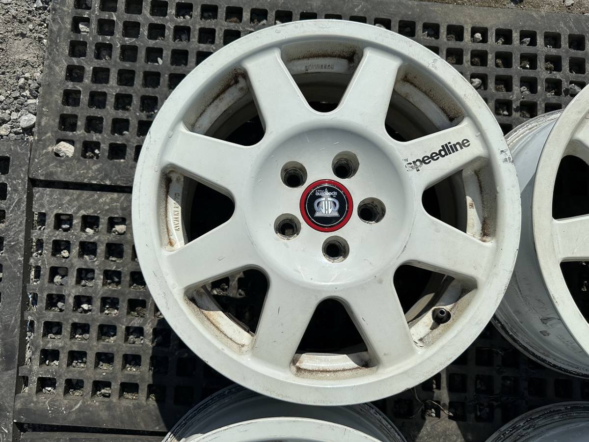 Speed line SL942 15in×6.5J +45 PCD100 4本【中古/埼玉より発送