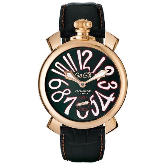 極美品】【GaGa MILANO】ガガミラノ マヌアーレ48 スモールセコンド 