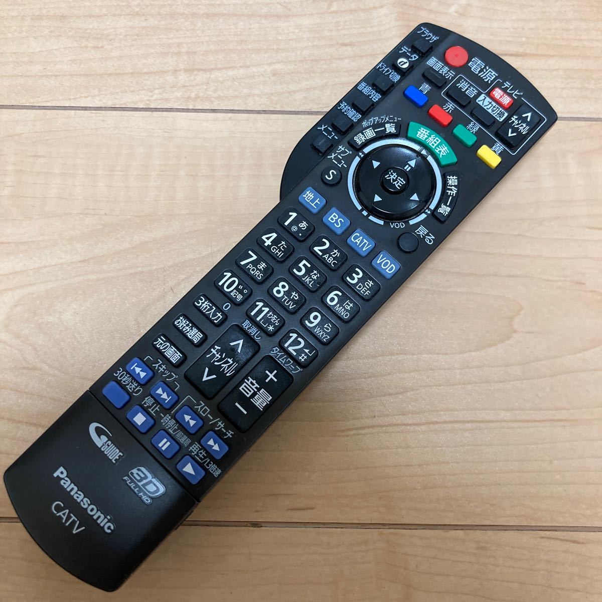 Panasonic CATVリモコンN2QAYB000628(3本セット) Panasonic