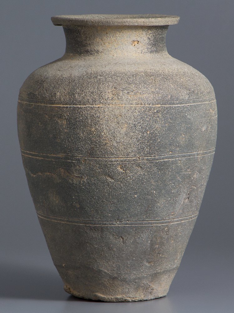 【五】須恵器 常滑 三筋壷 平安時代