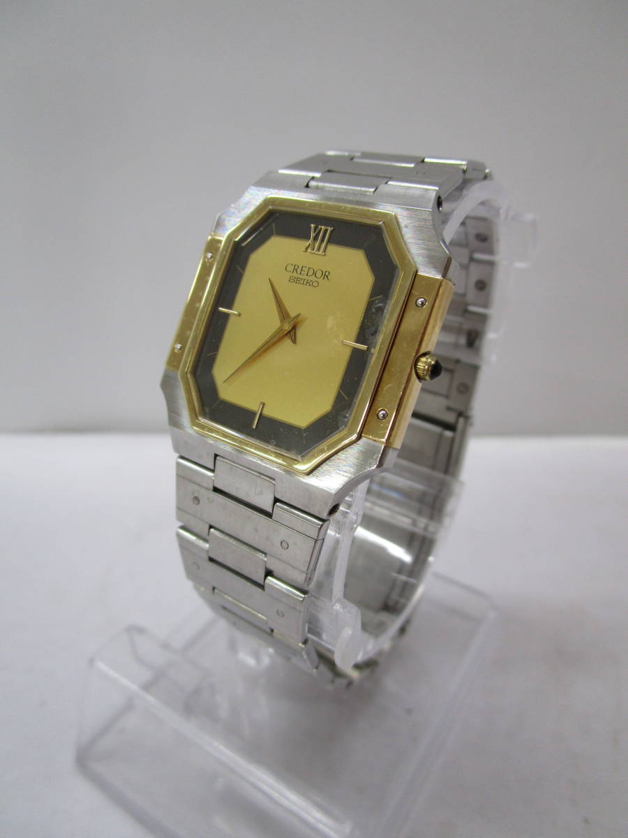 I0824-2Y/ SEIKO セイコー クレドール CREDOR 9300-5320 18K＋14K＋ステンレス レディース腕時計