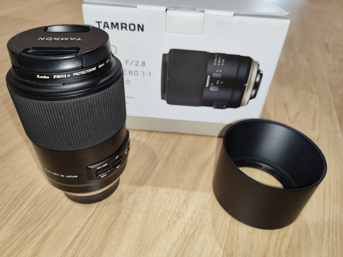 TAMRON SP 90mm F2.8 Di MACRO 1:1 VC USD ニコン レンズ F017N 【公式 