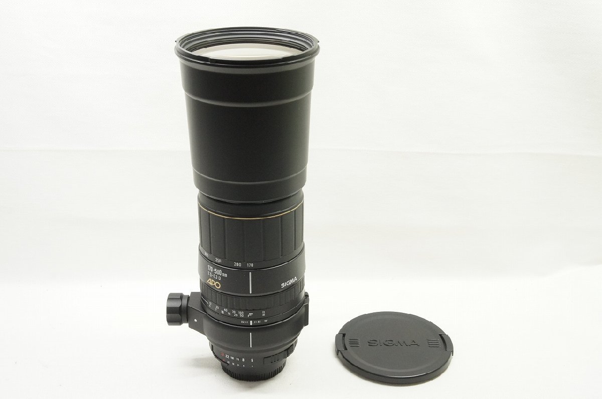 170-500mm APO シグマ F5-6.3 : DG SIGMA f⁄5-6.3 AF 中古-非常に良い