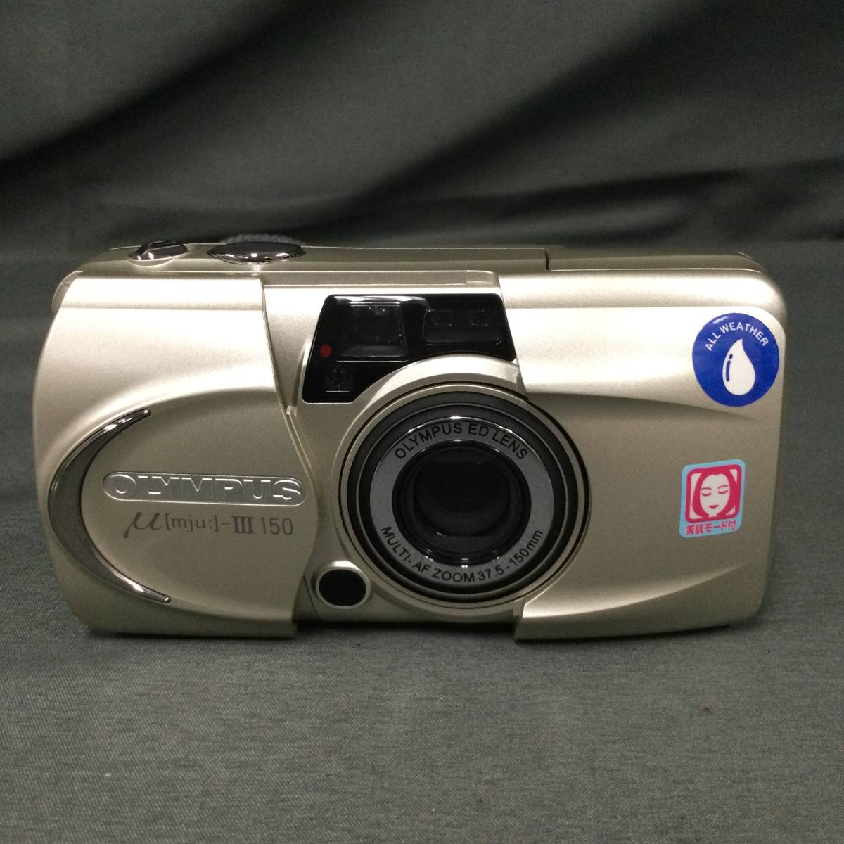 中古】OLYMPUS オリンパス μ[mju:]-III ミューIII 120 コンパクト 