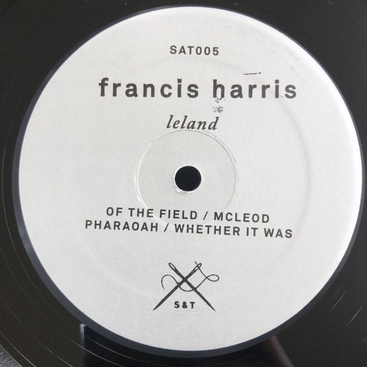 ■ Francis Harris - Leland【LP】SAT005LPX アメリカ盤 3枚組 アンビエント音響ハウス_5
