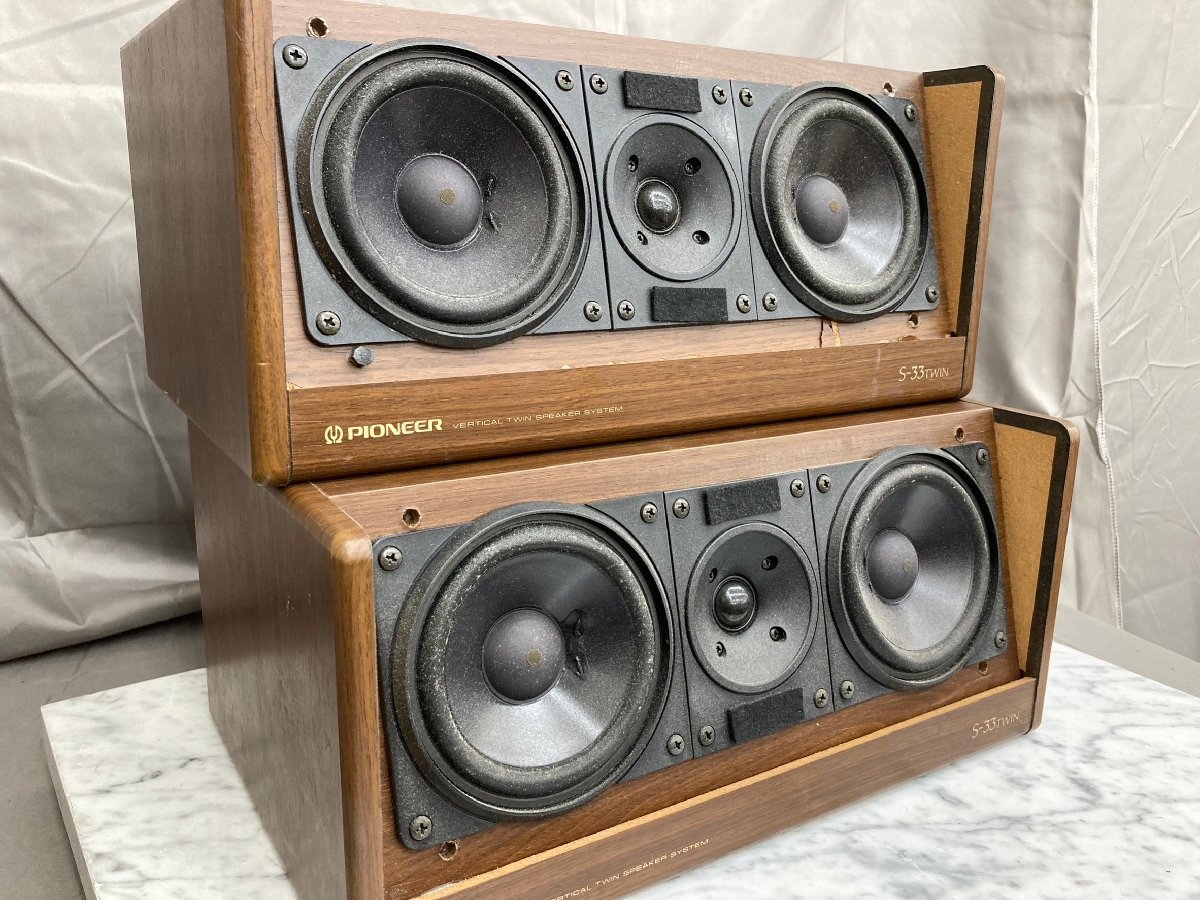 PIONEER S-170II 3way スピーカー ペア 音出しOK[パイオニア][3ウェイ]8M