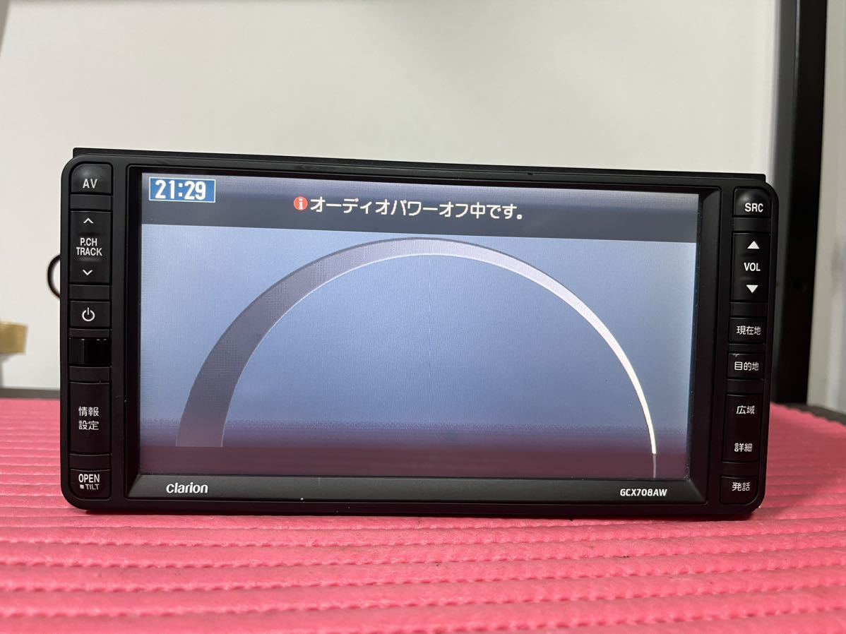 ☆ Clarion クラリオン HDDナビ GCX708AW CD/DVDビデオ☆(HDDナビ 