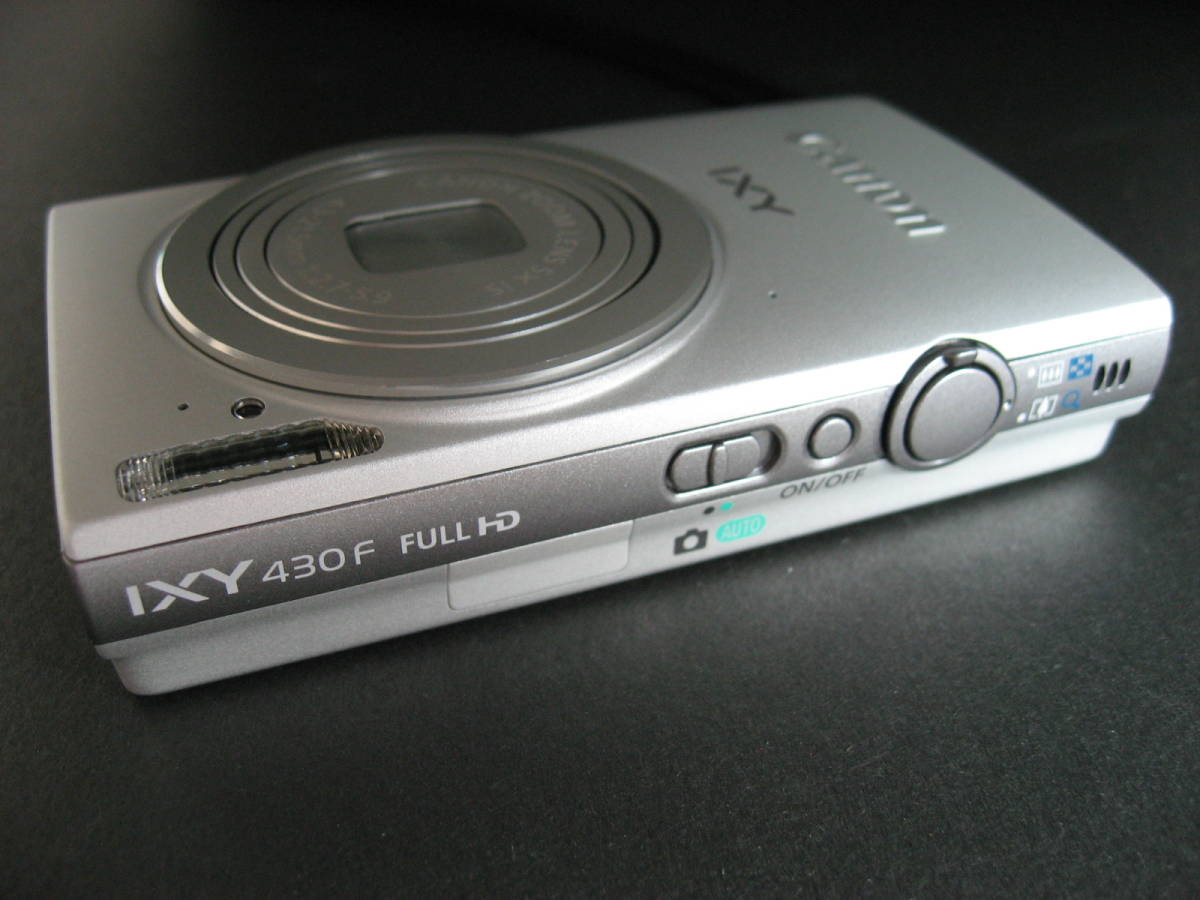 Canon キャノン デジタルカメラ IXY430F シルバ 箱・付属