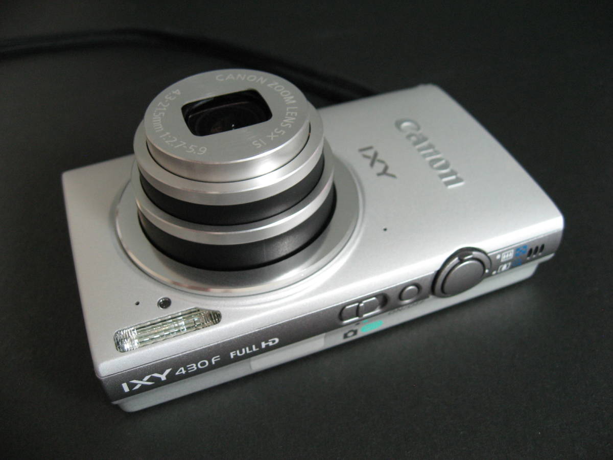 Canon キャノン デジタルカメラ IXY430F シルバ 箱・付属