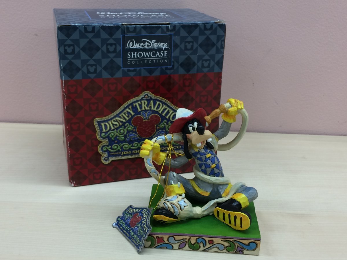 ディズニー エネスコ ショーケースコレクション グーフィー フィギュア 消防士 Hero of our Hearls 5A24 【80】