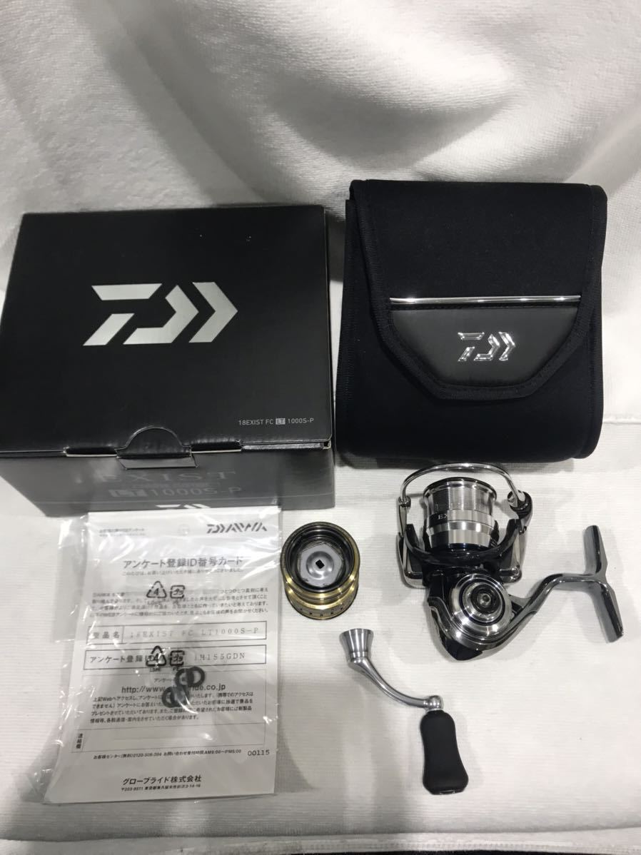 美品 ダイワ 18イグジストLT 1000S-P フィネスカスタム SLPWORKS 美品 ダイワ 18イグジストLT 1000S-P フィネスカスタム SLPWORKS