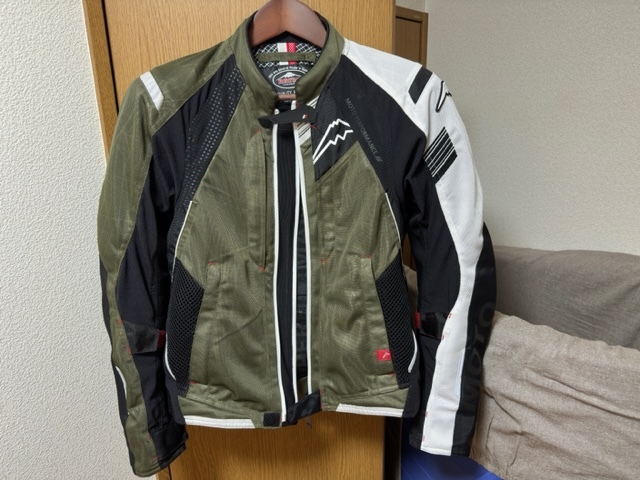 ★ 2023 kushitani K-2401 クシタニ エアーコンテンドジャケット Mサイズ ★ 最終 ★