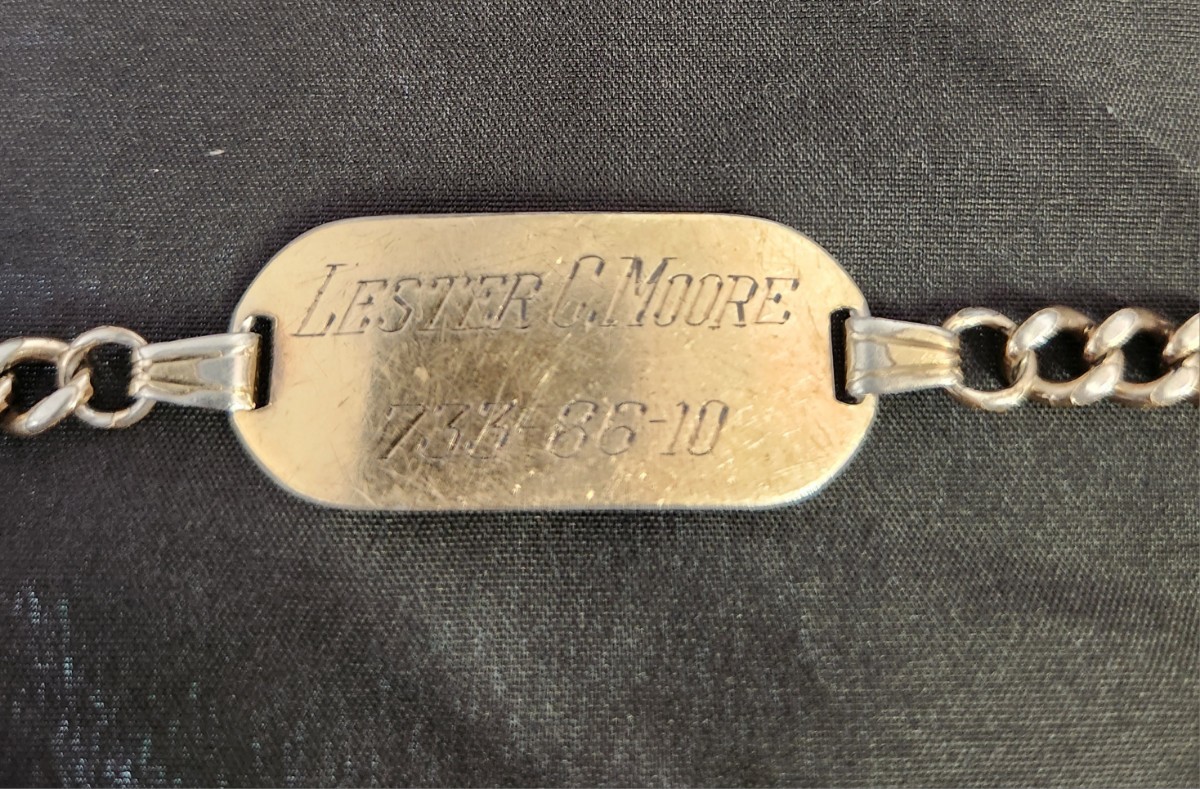 ヴィンテージ IDブレスレット 当時物 army US NAVYブレス 40年代 40S 