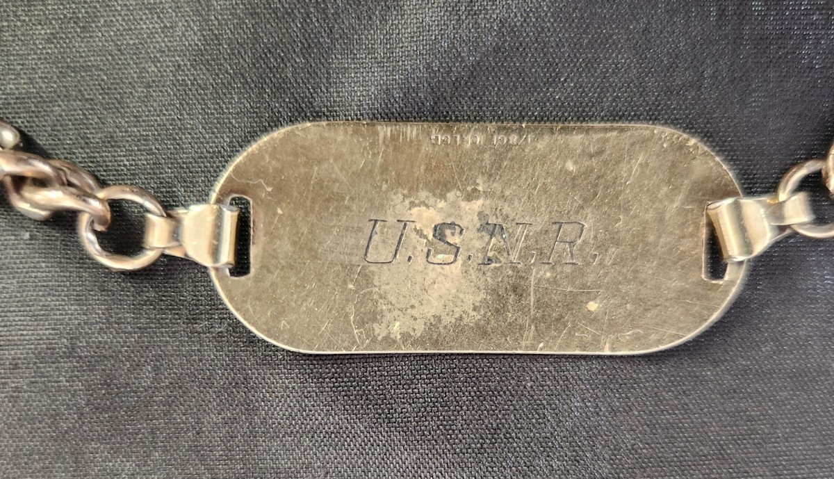 ヴィンテージ IDブレスレット 当時物 army US NAVYブレス 40年代 40S 