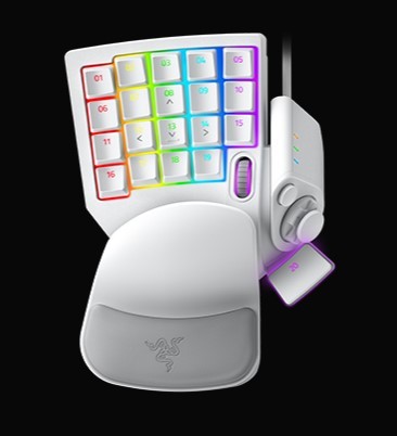 ほぼ未使用】Razer Tartarus Pro 白 RZ07-03110200-R3M1 （Mercury 