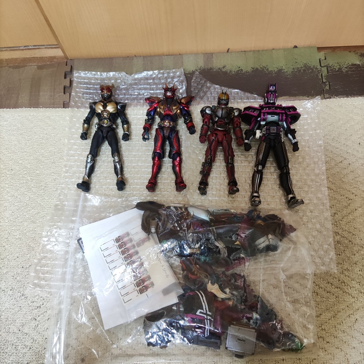 仮面ライダー ジャンク sic 超合金 アギト ファイズ ヒビキ ディケイド