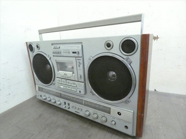 ジャンク/通電はOK☆ナショナル/National☆ステレオラジカセ☆RX-7000
