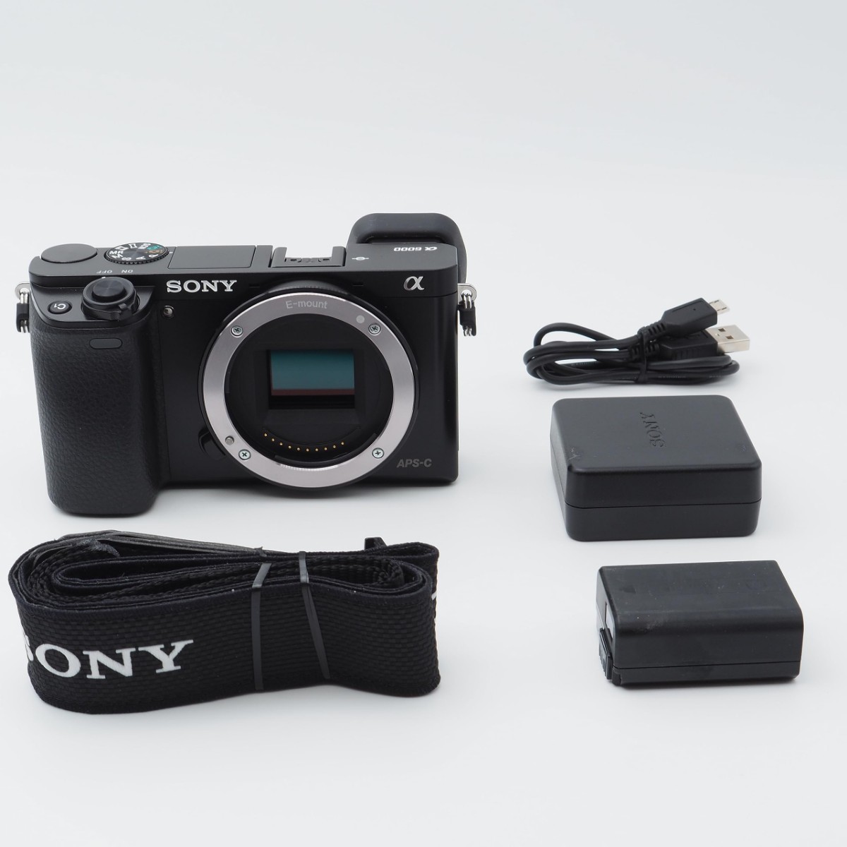 新品級～シャッター回数344回～】SONY ソニー ミラーレス一眼 α6000