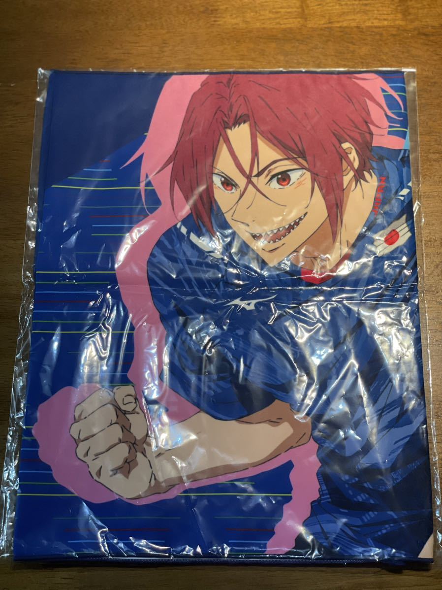 Free! 七瀬遙 松岡凛 ミズノ MIZUNO 等身大 タオル クリアファイル