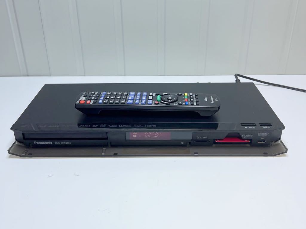Panasonic DMR-BRW1000 ブルーレイレコーダー 2番組 1TB Panasonic