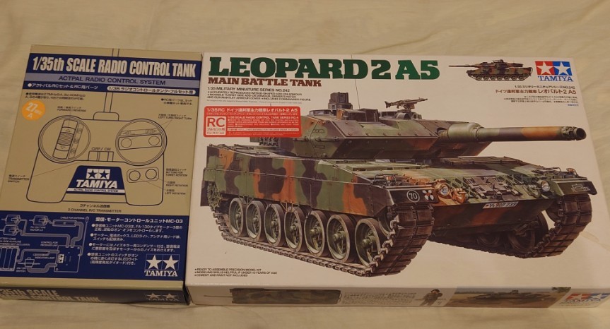 タミヤ レオパルド 2 A5 ラジコン 1⁄35 タミヤ 1⁄35 [ドイツ連邦軍主力