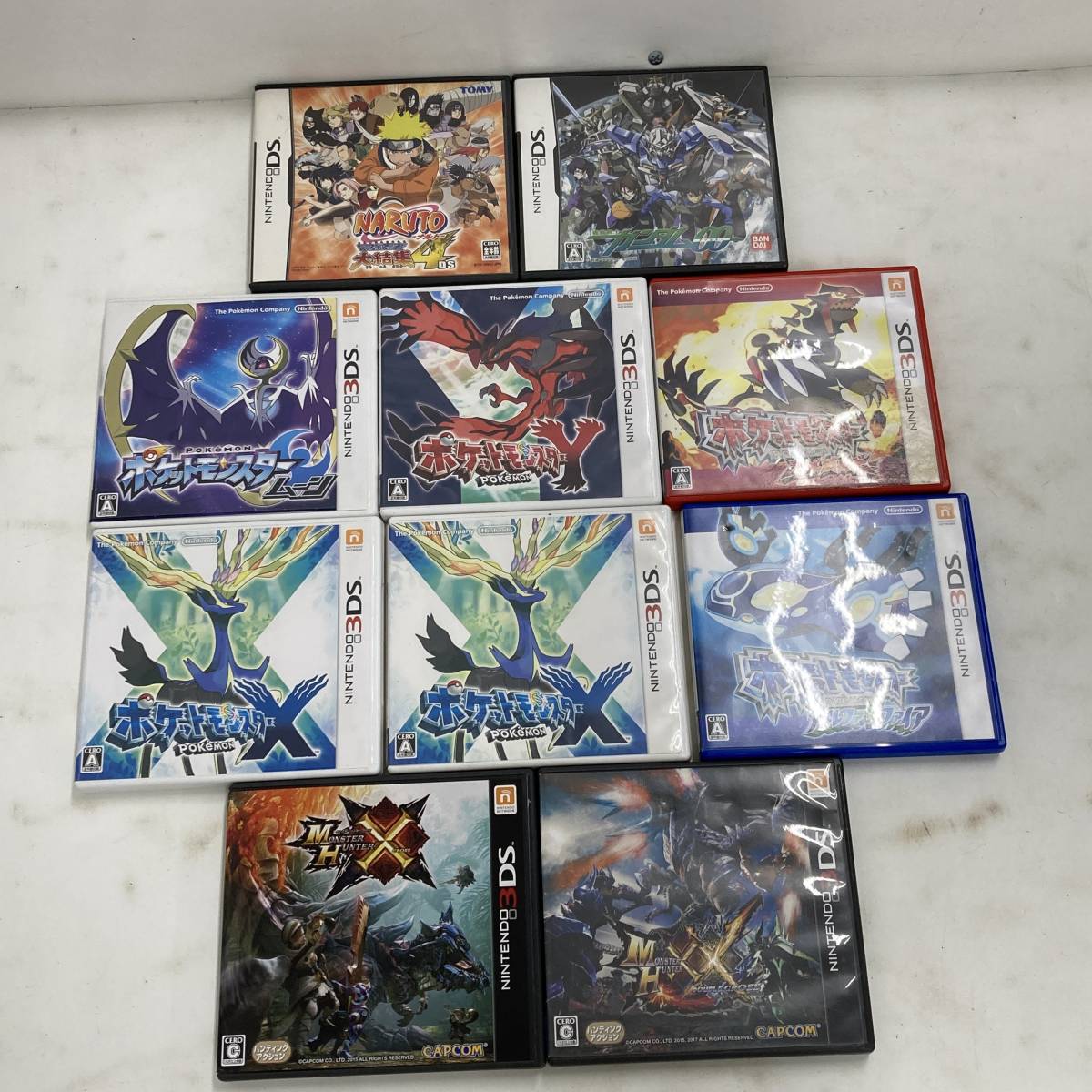 3DS DS 【1円～】DS 3DSソフトまとめ売り ポケモン モンスターハンター