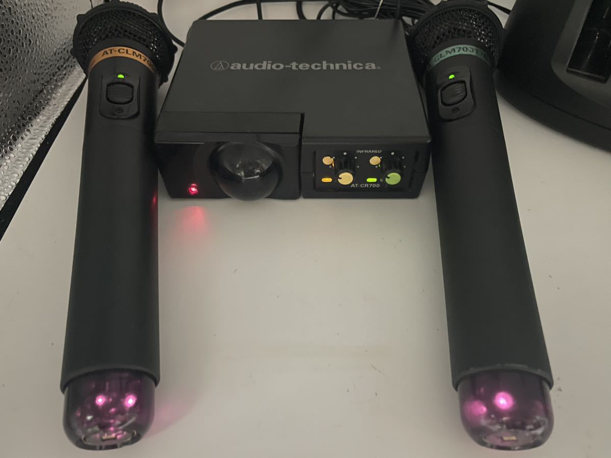 audio-technica DAM赤外線式ワイヤレスマイクセット オーディオ
