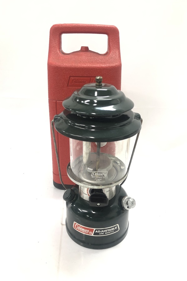 【送料無料】東京)Coleman コールマン 286A700 アジャスタブル ワンマントルランタン 87年12月製 動作確認済