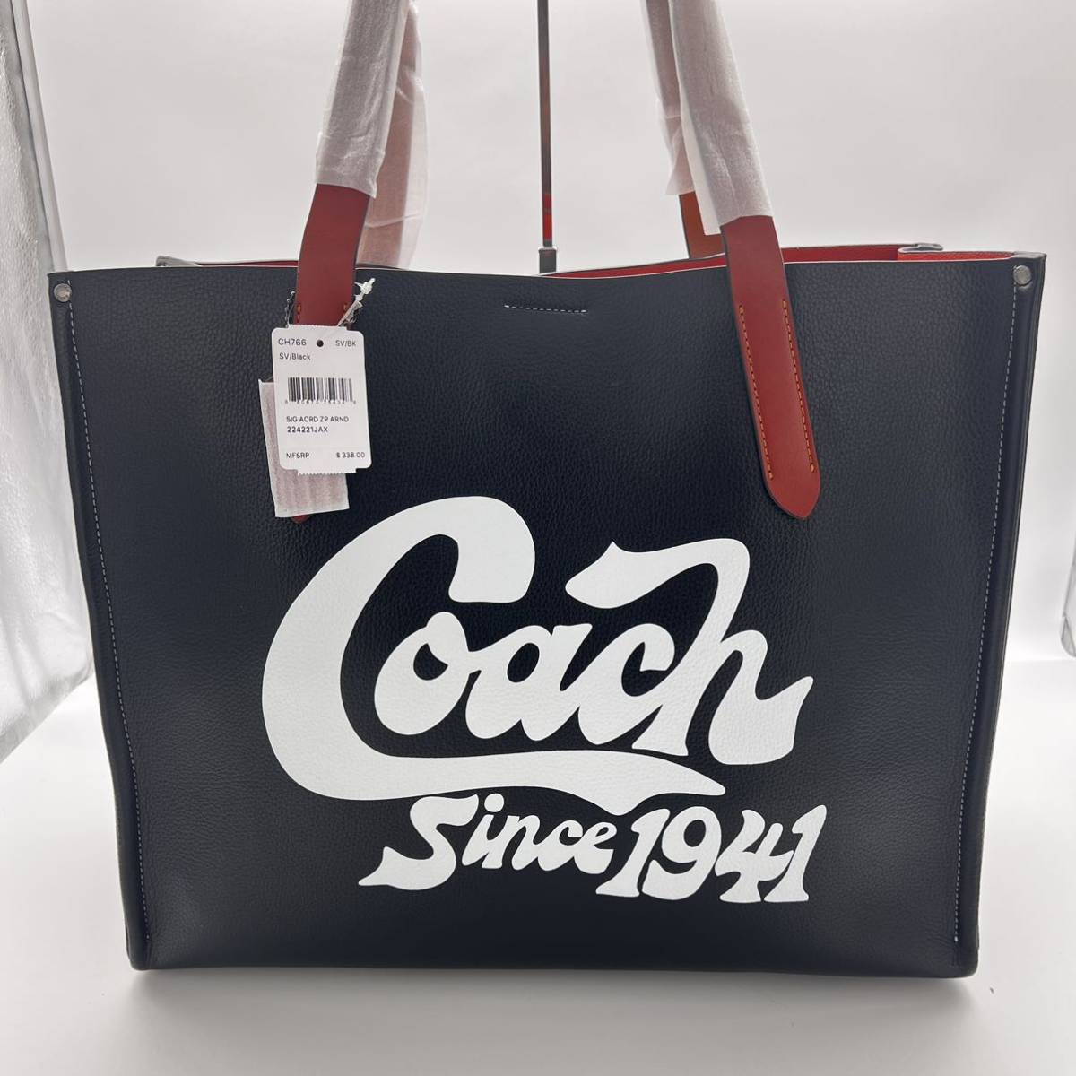1円スタート】コーチ COACH coach メンズ バッグ レザー 大容量 肩掛け 