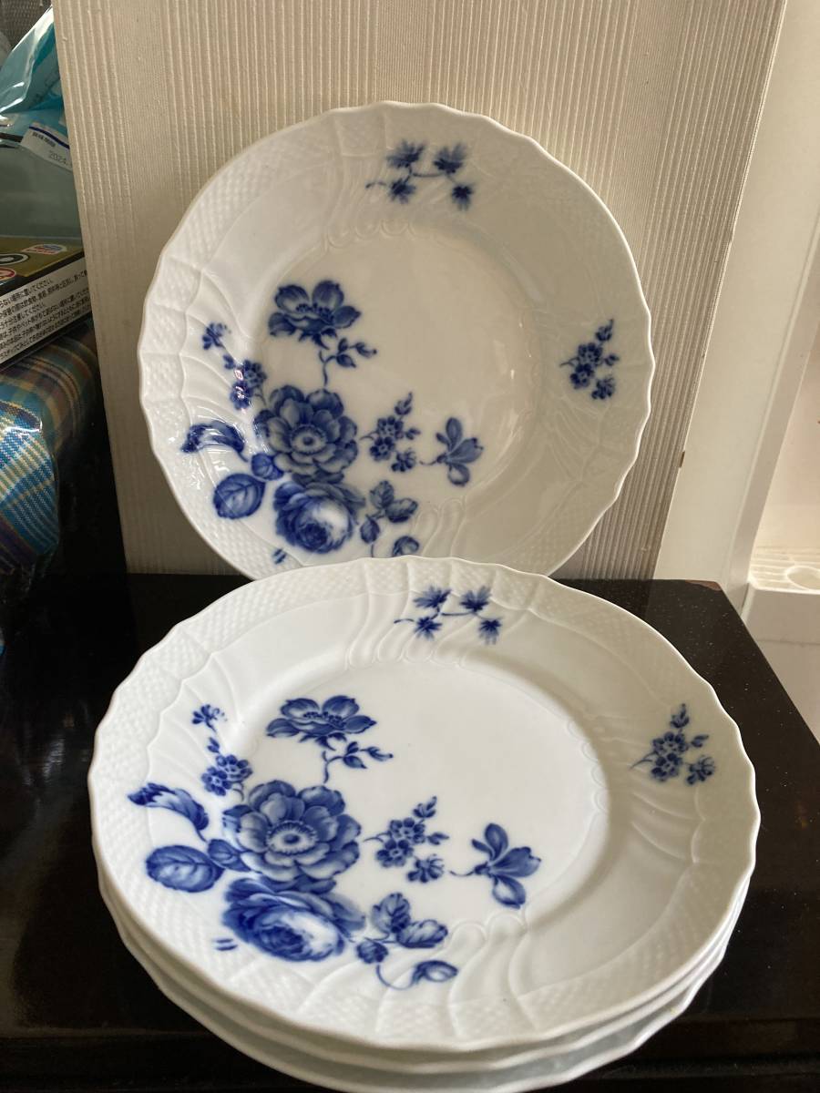 Richard Ginori リチャードジノリ プレート ローズブルー 廃盤品