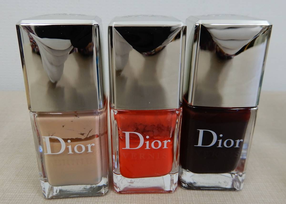 DIOR VERNIS 3本セット 中古CHANEL シャネル ヴェルニ 107 アンゴラ
