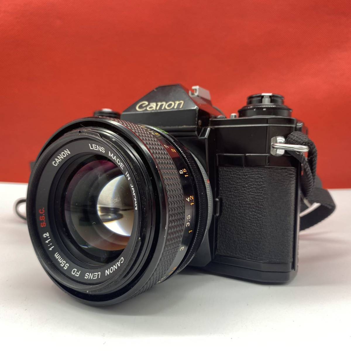 Canon EF シャッターOK フィルムカメラ 一眼レフ ブラックボディ LENS