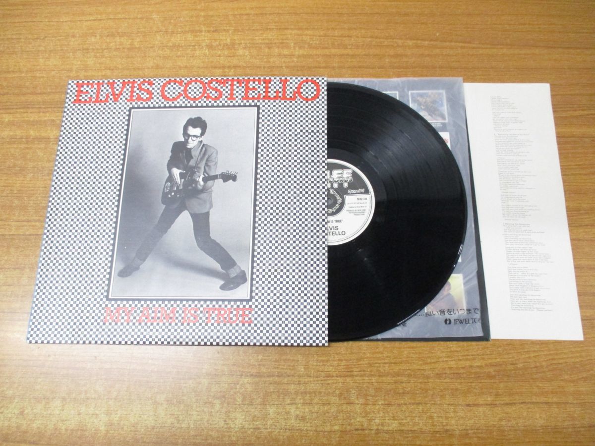 △01)Elvis Costello/エルヴィス・コステロ/My Aim Is True/SEEZ 3/LP