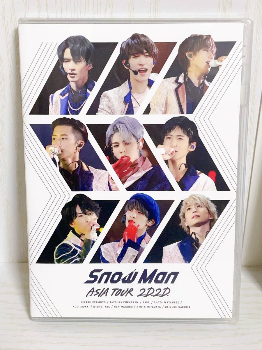 Snow Man Blu-ray ASIA TOUR 2D.2D. 通常盤 初回スリーブ仕様 　銀テープ付き_3
