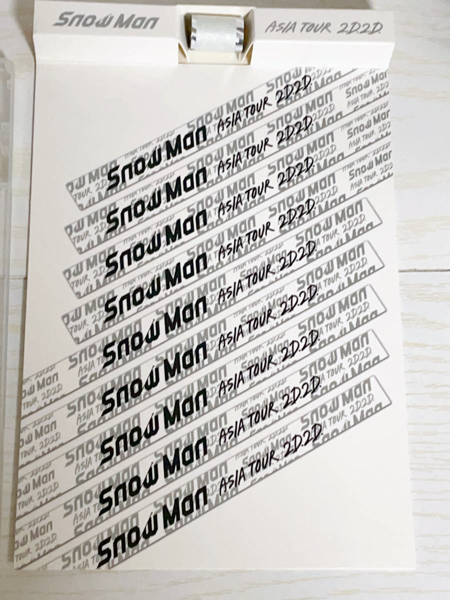 Snow Man Blu-ray ASIA TOUR 2D.2D. 通常盤 初回スリーブ仕様 　銀テープ付き_6