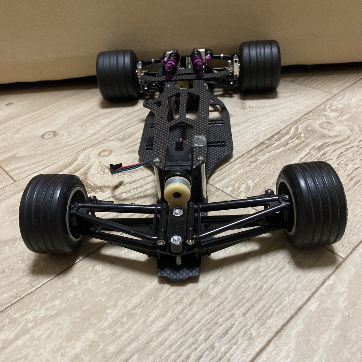 激レア 中古1⁄10 RC F1シャーシ K's Factory F1