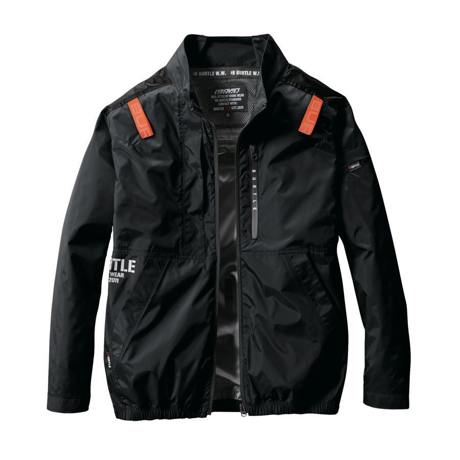 【送料一律300円】 XXL(3L)　ブラック　長袖　 バートル 空調服　AC2011　2023年モデル【 服のみ】エアークラフト 