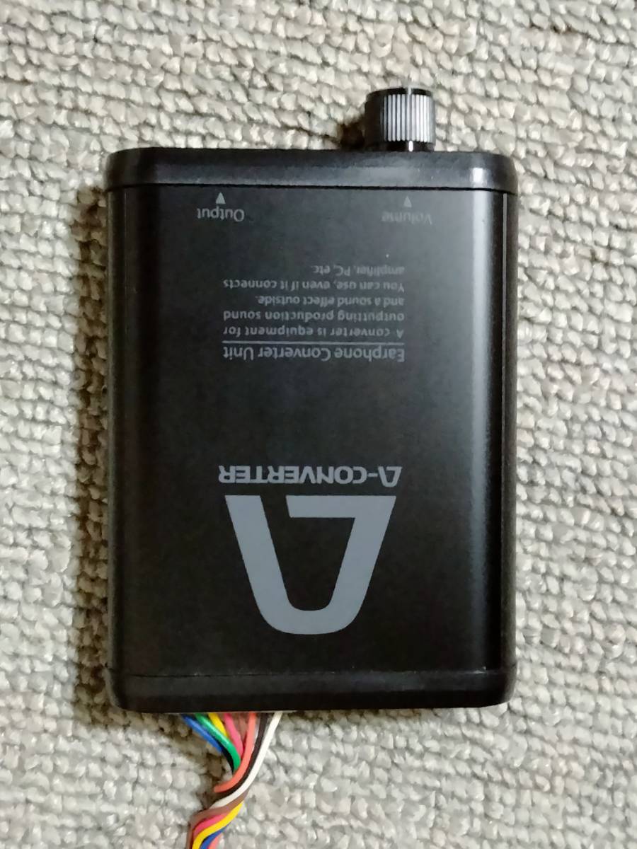 イヤホンコンバーター スロット用 単品 新品イヤホンコンバーター4ch