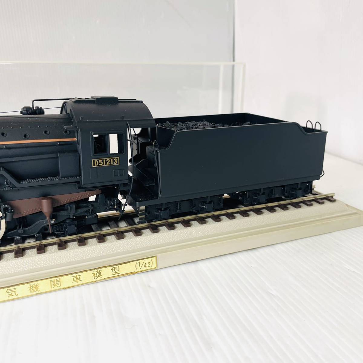 蒸気機関車 D51 鉄道模型 三井金属工芸 1⁄42 D51型 1⁄42縮尺モデル (三井金属工芸)希少 | 鉄道模型型式 Yahoo!オークション 蒸気機関車模型 - 三井 1⁄42スケール 1⁄42(箱なし